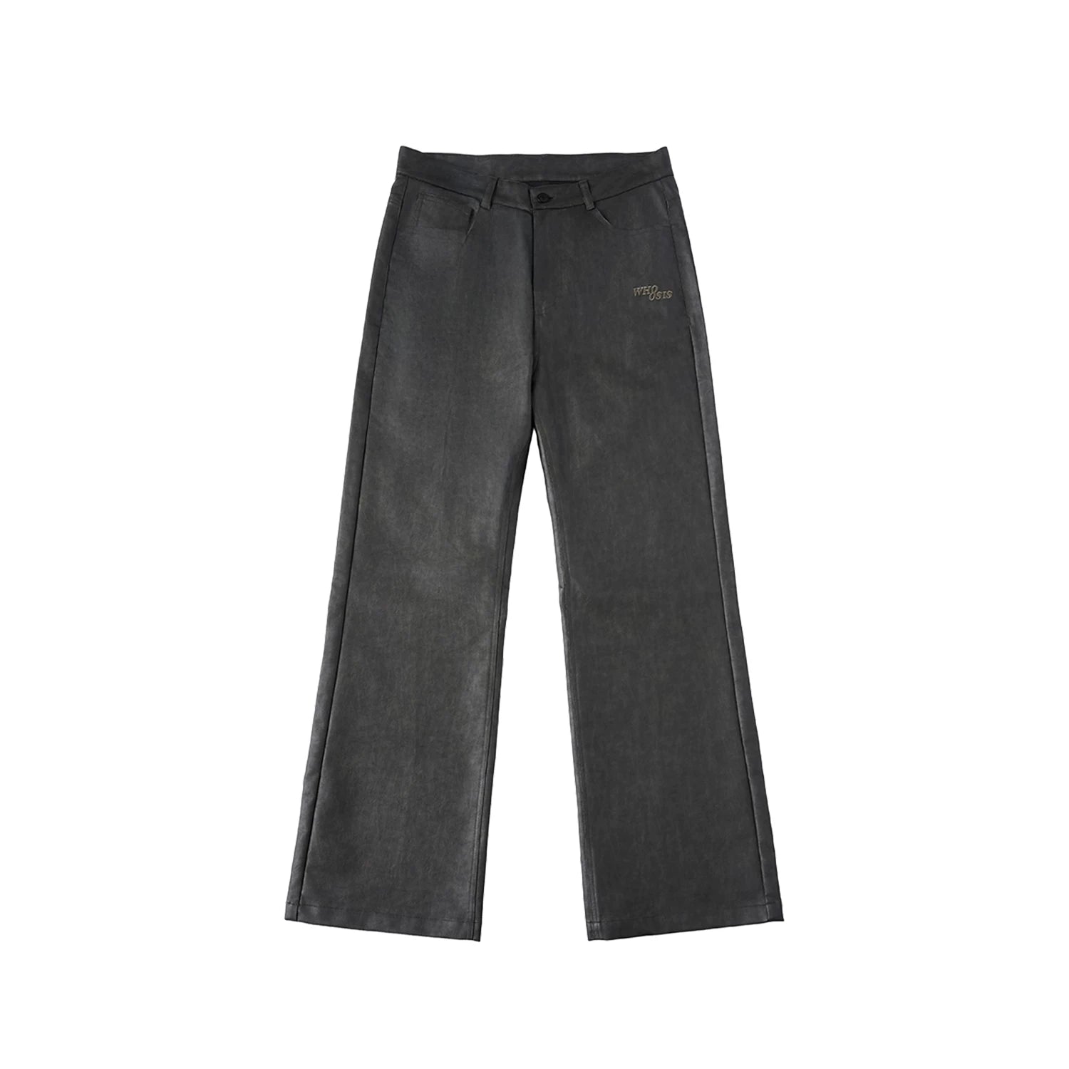 WHOOSIS Versatile Casual Leather Pants