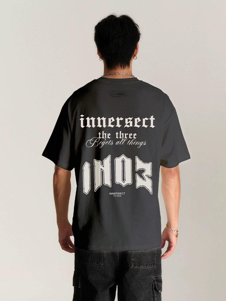 INNERSECT Alphabet Classic Logo Casual Tee