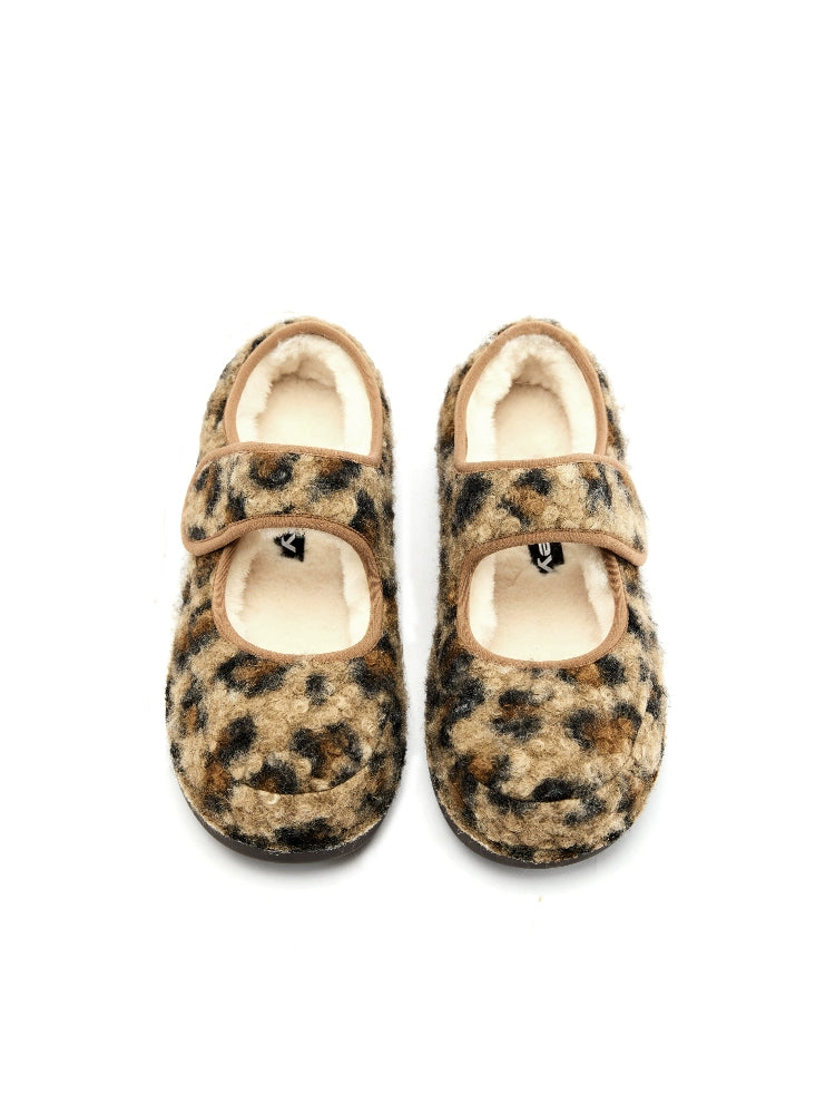 Milooey Fleece One-pedal Fluffy Shoes