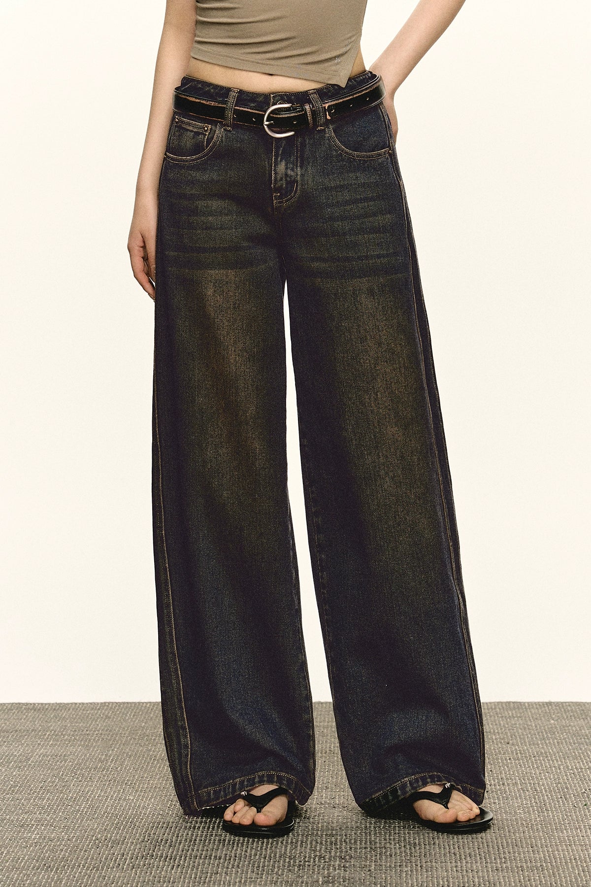 Ariseism Retro Loose Jeans