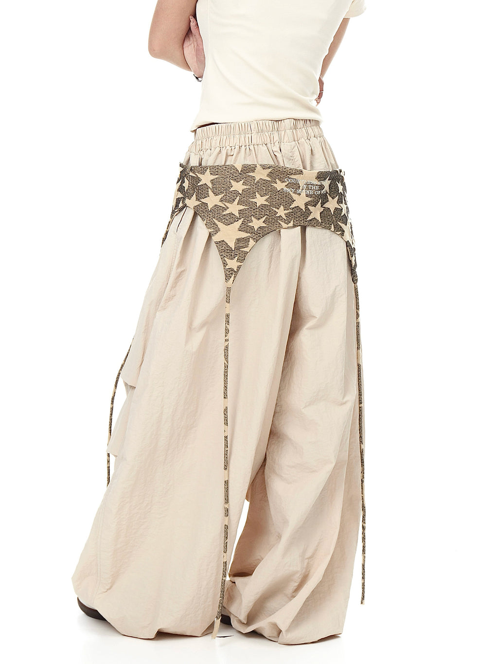 BLACKLISTS Waist-sealed Fart Curtain Paratrooper Cargo Pants