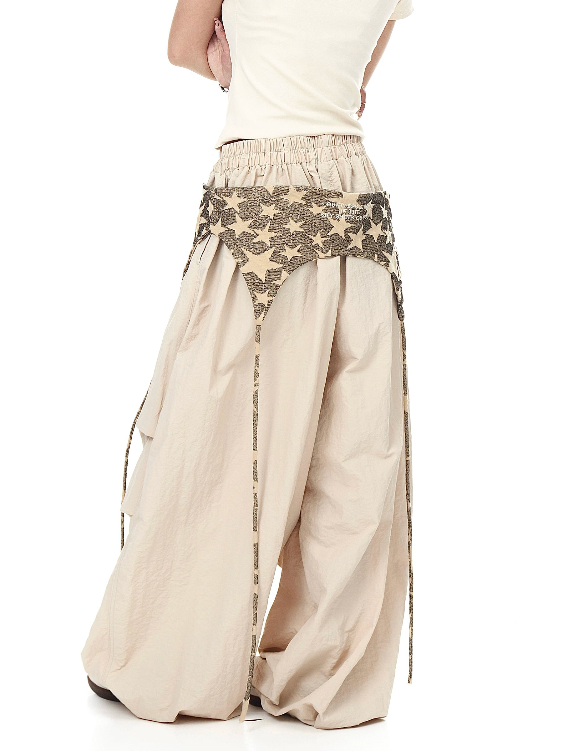 BLACKLISTS Waist-sealed Fart Curtain Paratrooper Cargo Pants