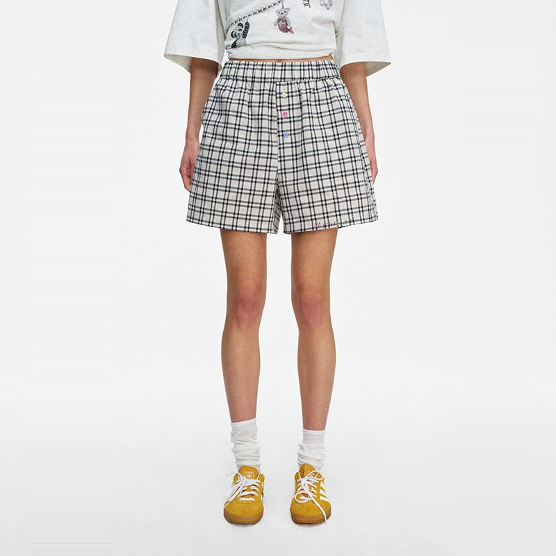 BGT American Retro Plaid Shorts