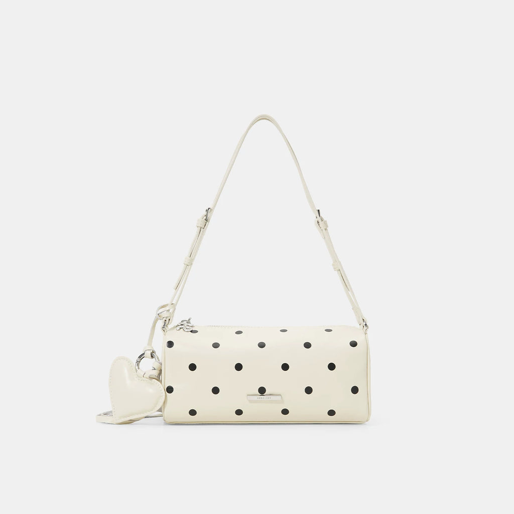 ANGELSKY Vintage Polka Dot Handbag