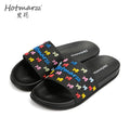 Hotmarzz Bathroom Non-slip Home Flip Flops Sandals