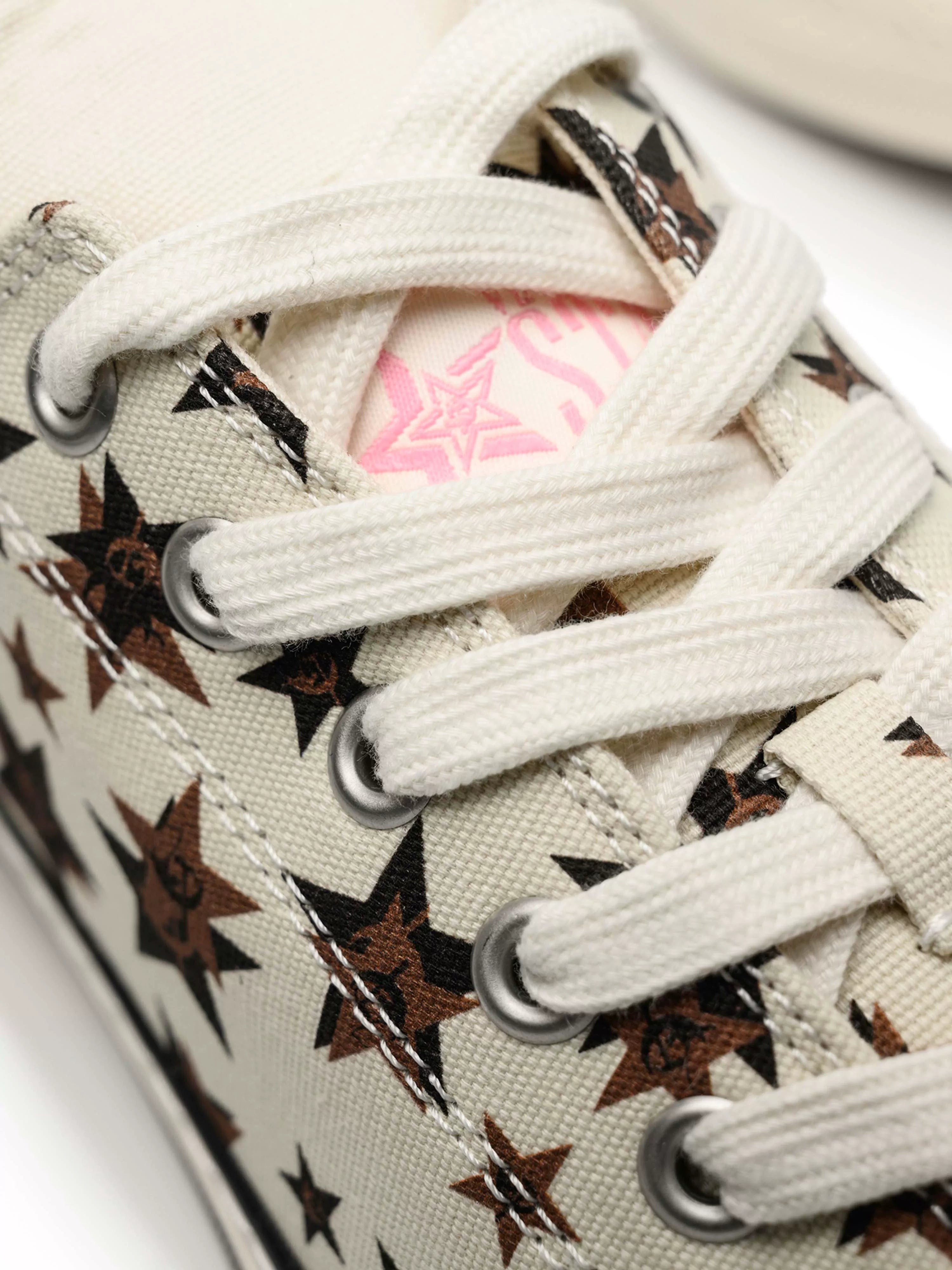 VETERANBOI LEOPARD MONOGRAM SNEAKERS