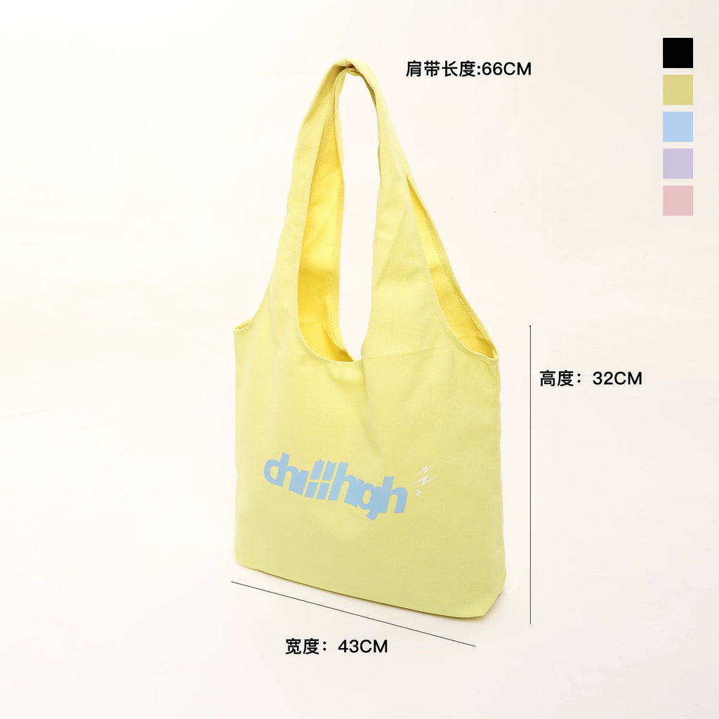 ChillHIgh Atmosphere Relaxation Casual Shoulder Canvas Bag