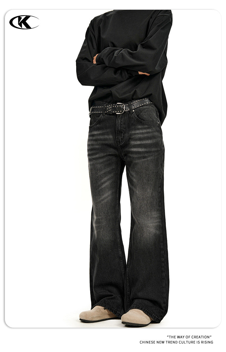 11KN Vintage Flared Slim Slim Straight Jeans