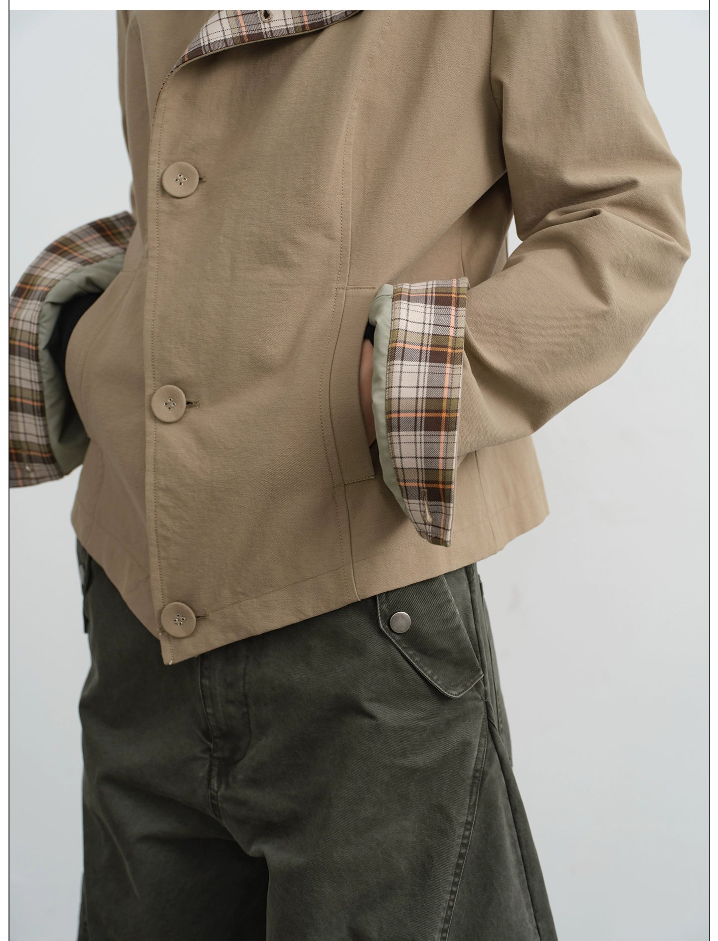 LINY LIBERTY Vintage Loose Trench Coat