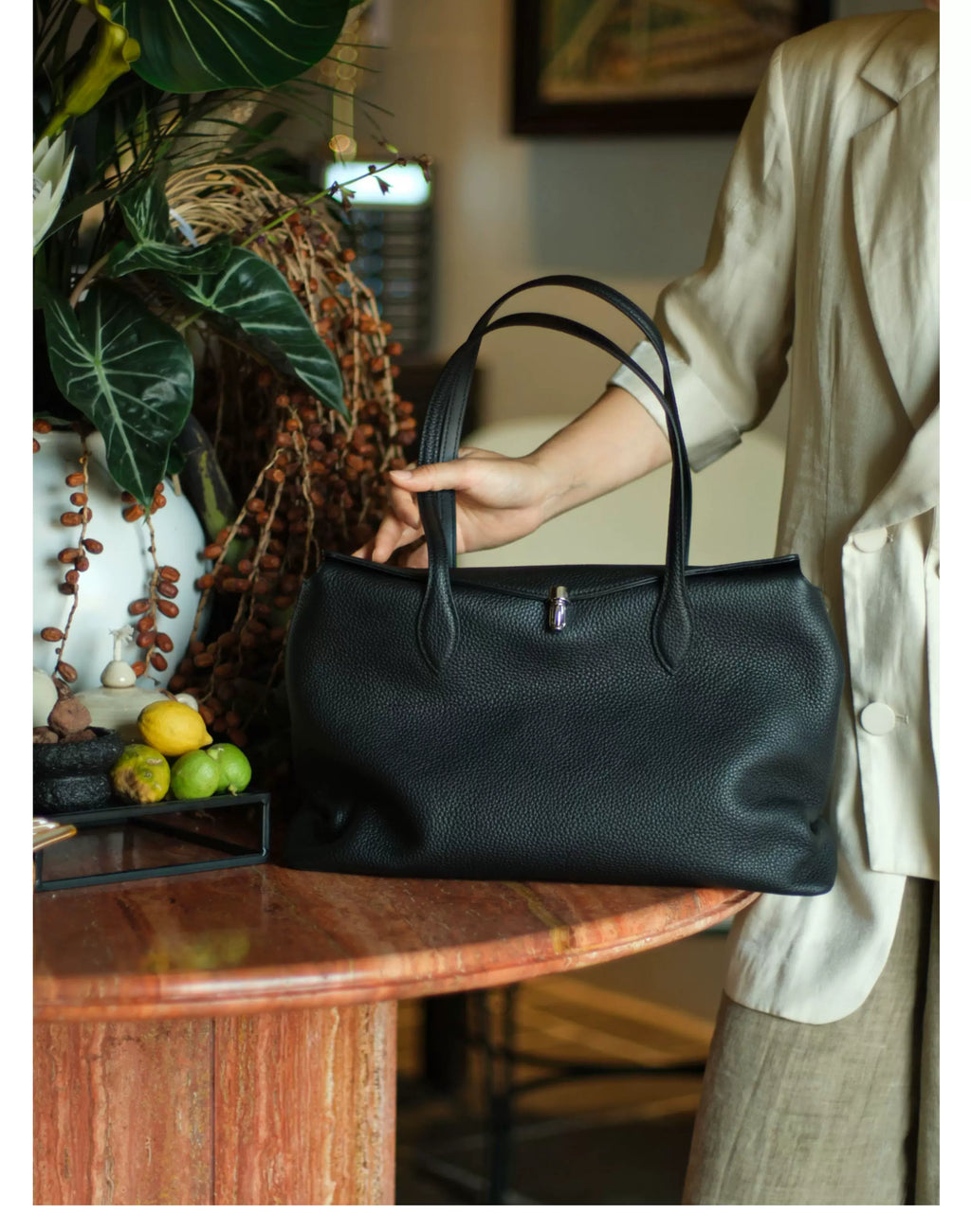 EZRO Simple Portable Tote Bag