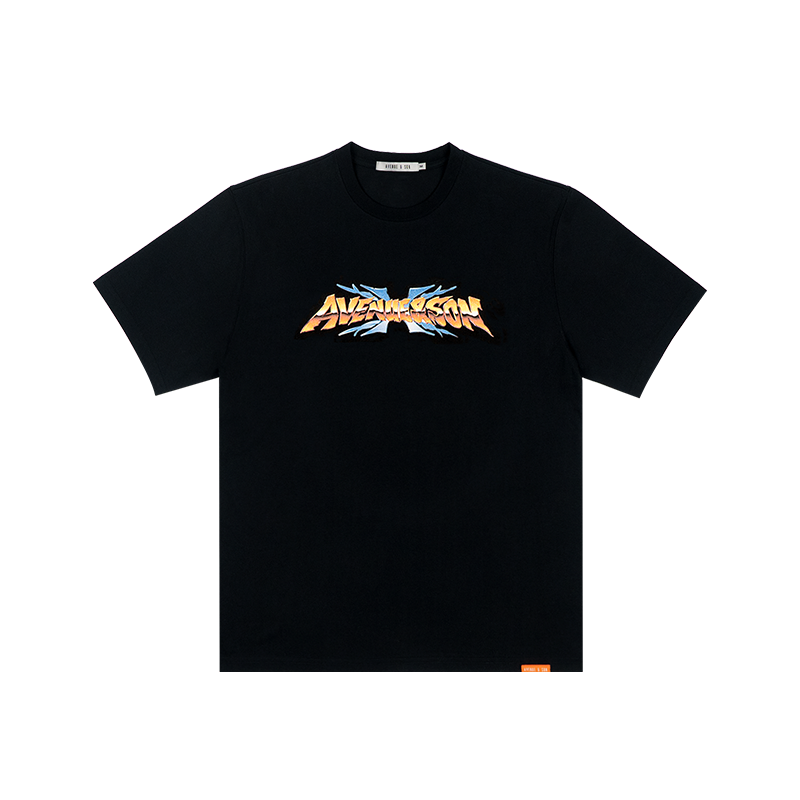 AVENUESON Street Fighter Style Theme Font Tee