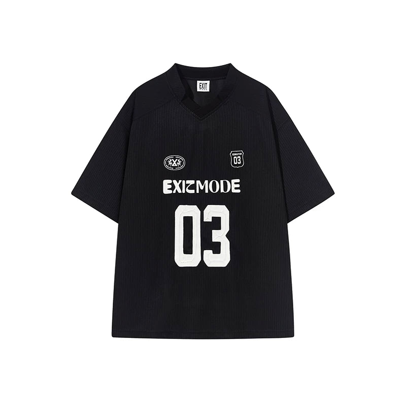 BLINDNOPLAN Vintage Striped Casual Tee
