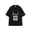 BLINDNOPLAN Vintage Striped Casual Tee