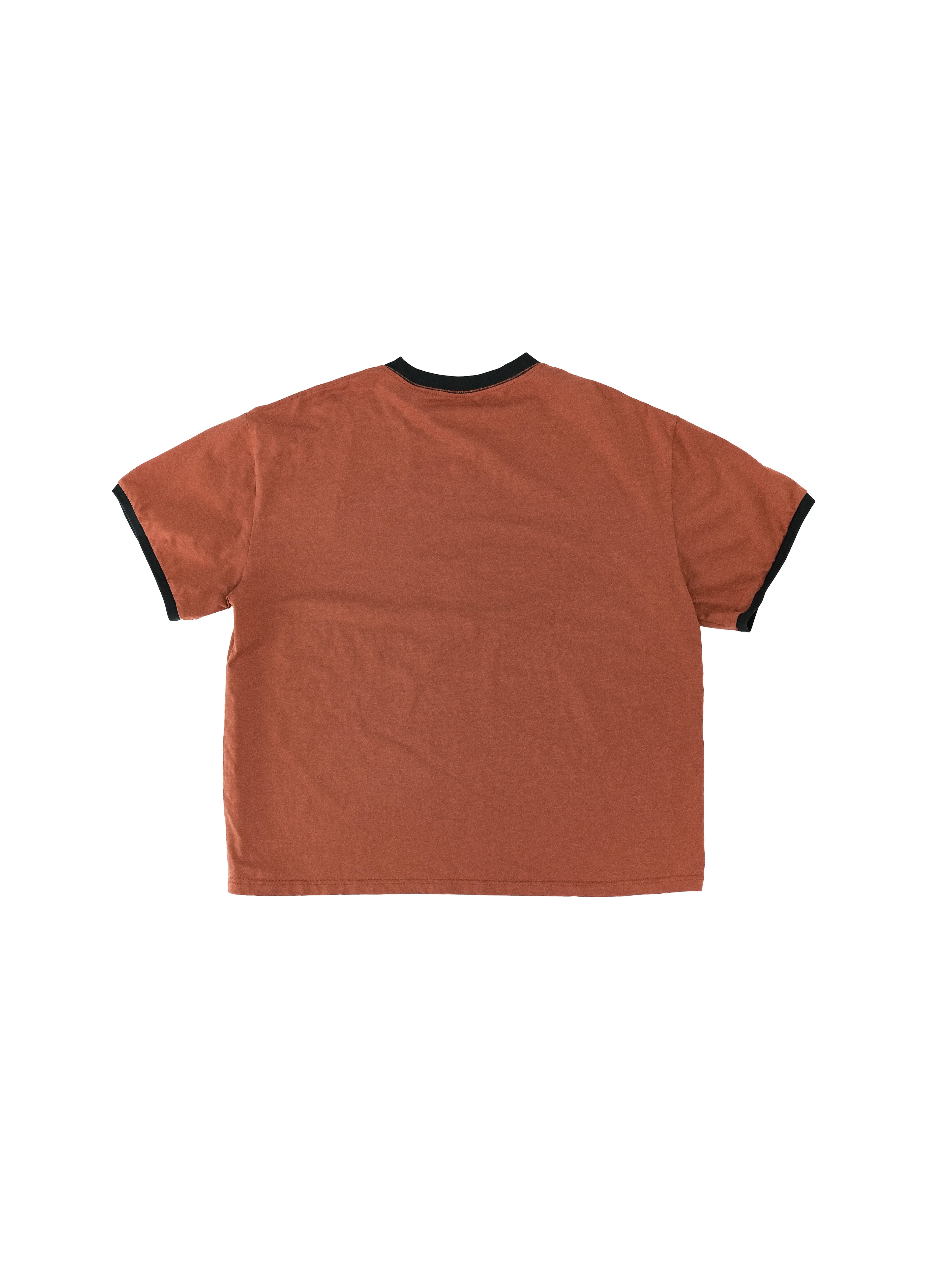 LIBERAFIT Contrasting Letter Print Casual Tee
