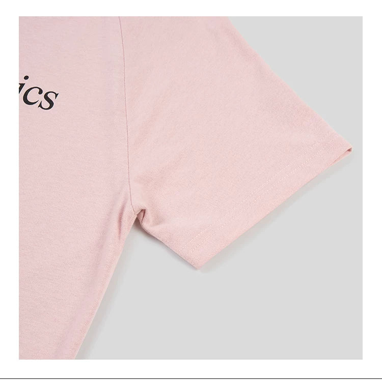 HEADACHE Crew Neck Shoulder Casual Tee
