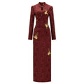 ZIHE High-end Festive Knitted Dress