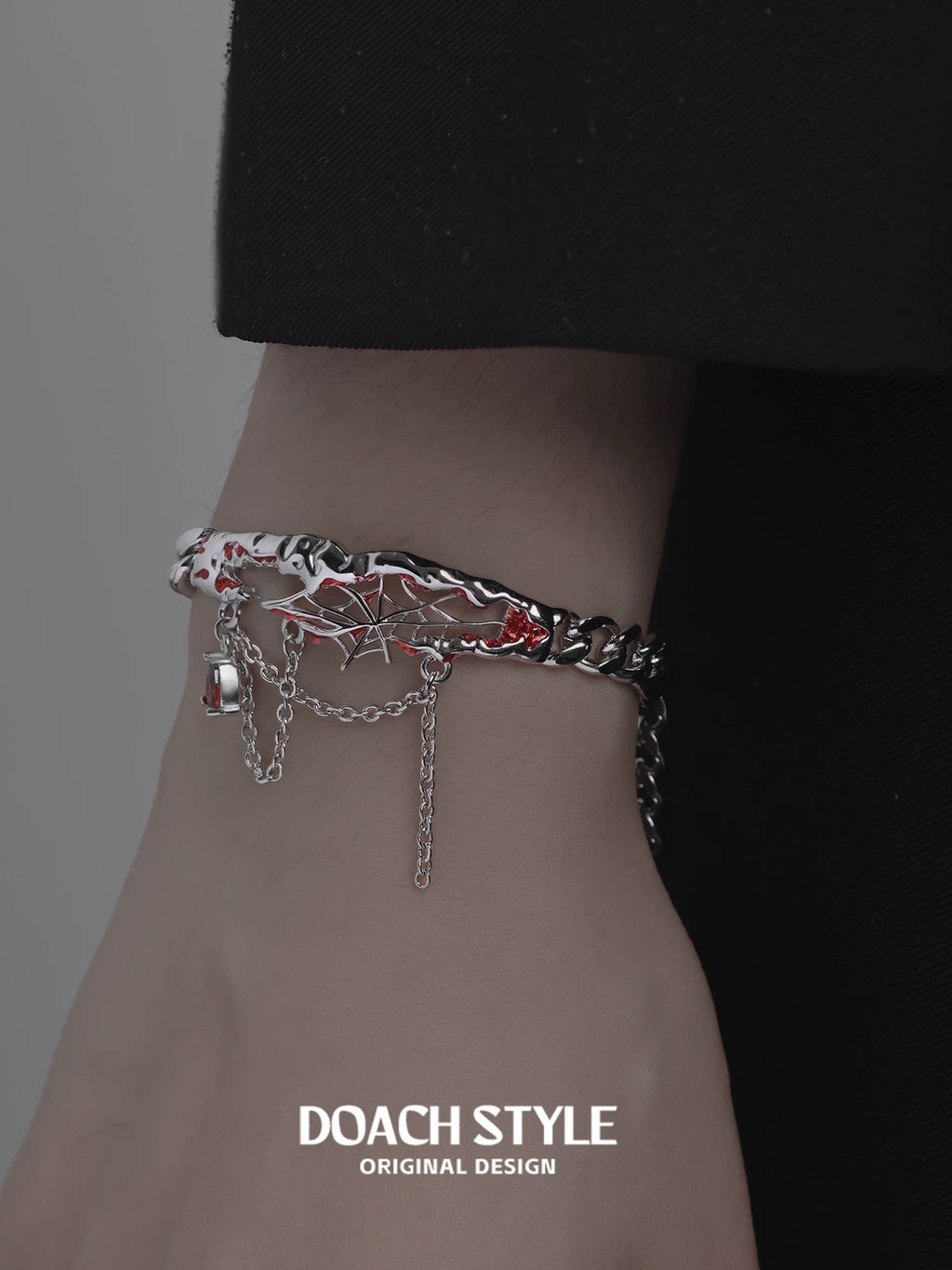 DOACH Spider Web Tassel Bracelet