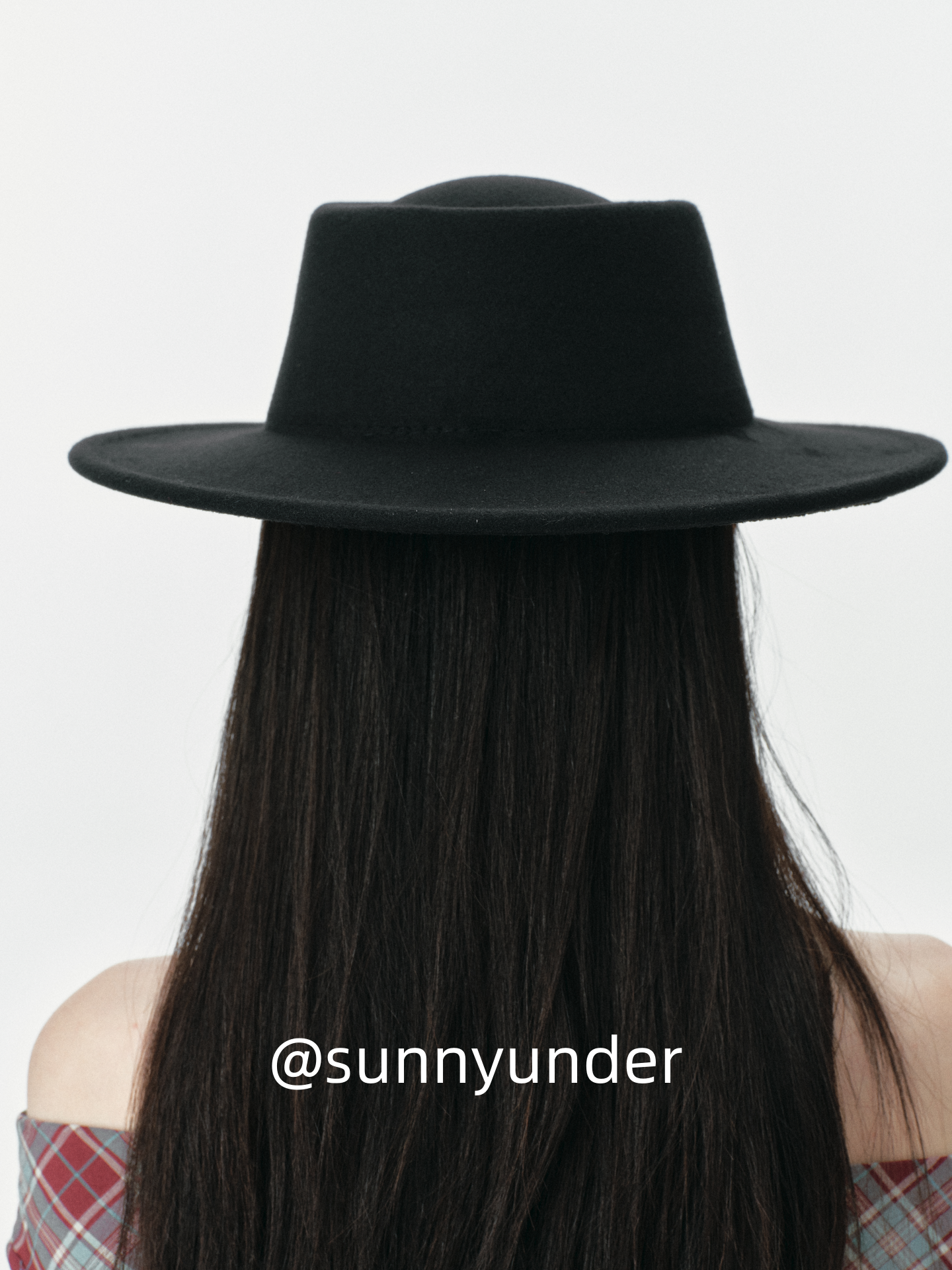 Sunnyunder Classic Versatile Imitation Woolen Ringed Hat