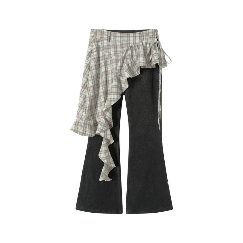 TGNS Checked Fart Curtain Jeans