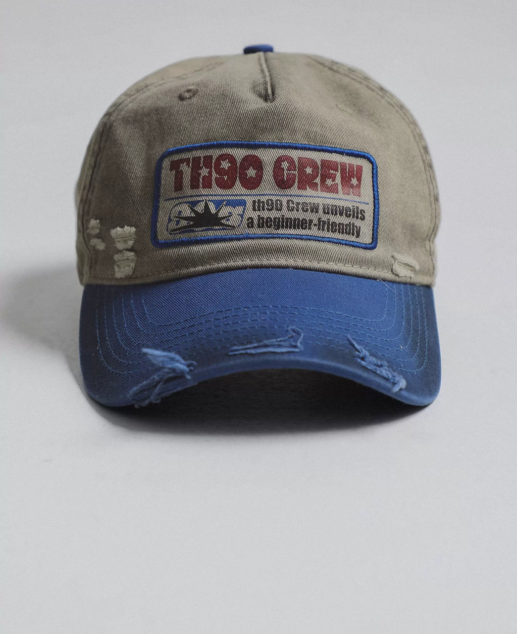 TH90CREW Vintage Destroyed Old Baseball Cap