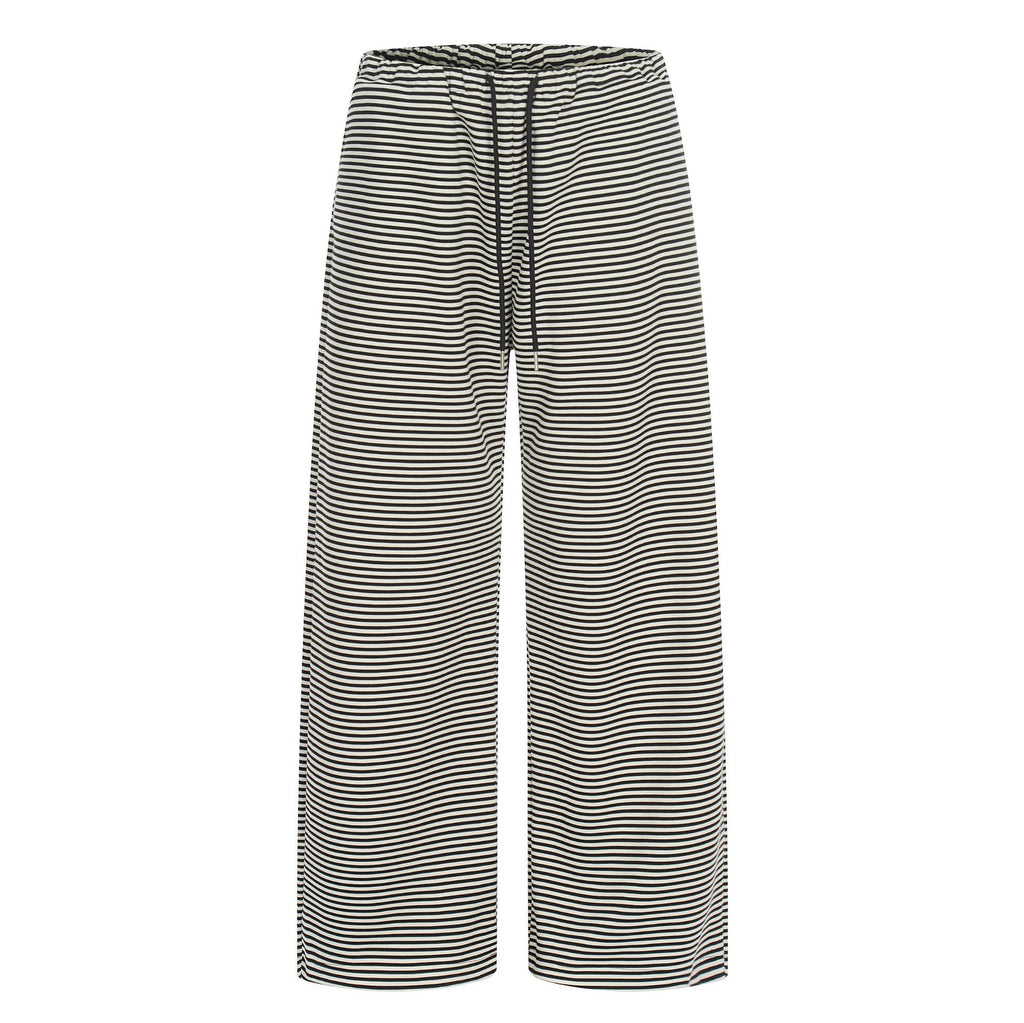 11KN Retro Straight Casual Wide-leg Floor Pants