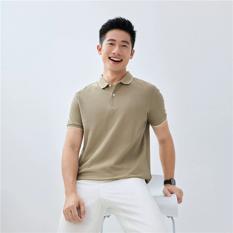 Giordano Casual Versatile Lapel Polo Shirt