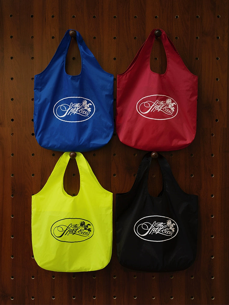SUPERTOFU Classic Retro LOGO Pattern Shopping Bag