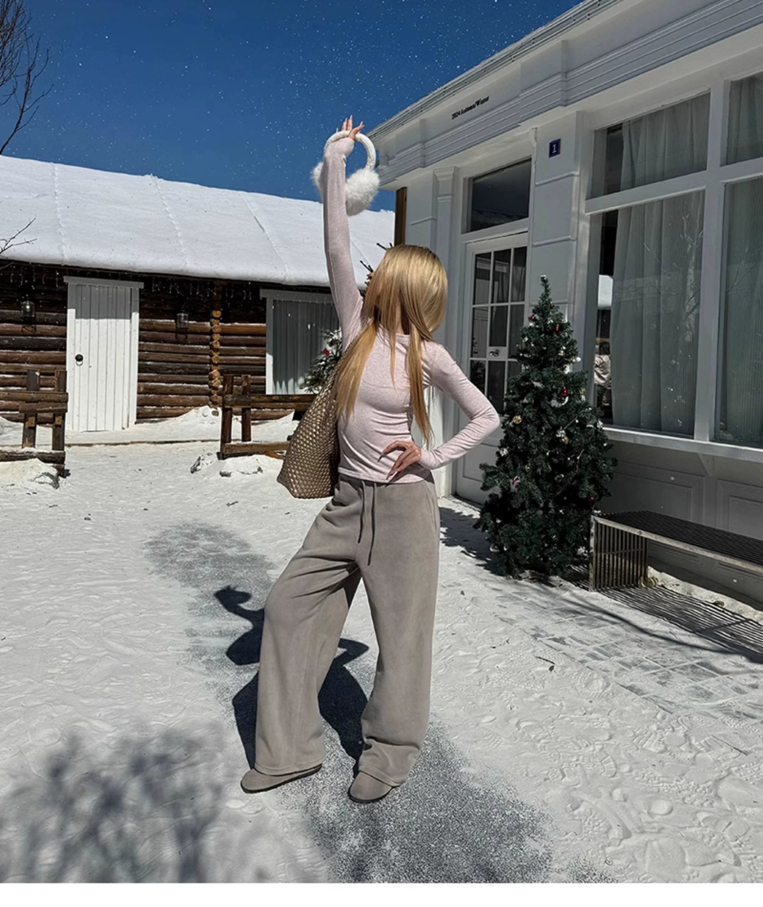 Audwyn Loose Drawstring Versatile Scimitar Sweatpants