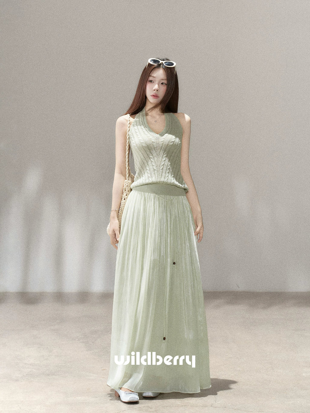 Wildberry Woolen Neck Vest