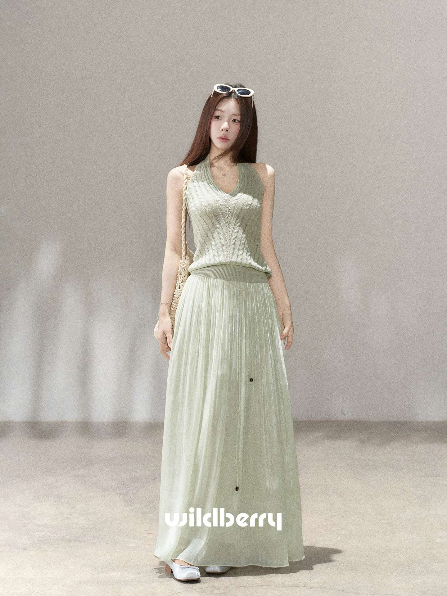 Wildberry Woolen Neck Vest