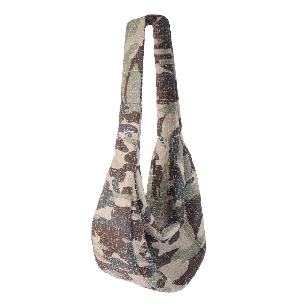 CENSMADE Casual Commuter Camouflage Canvas Shoulder Bag