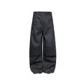 JCAESAR Retro Wide-leg Straight Jeans
