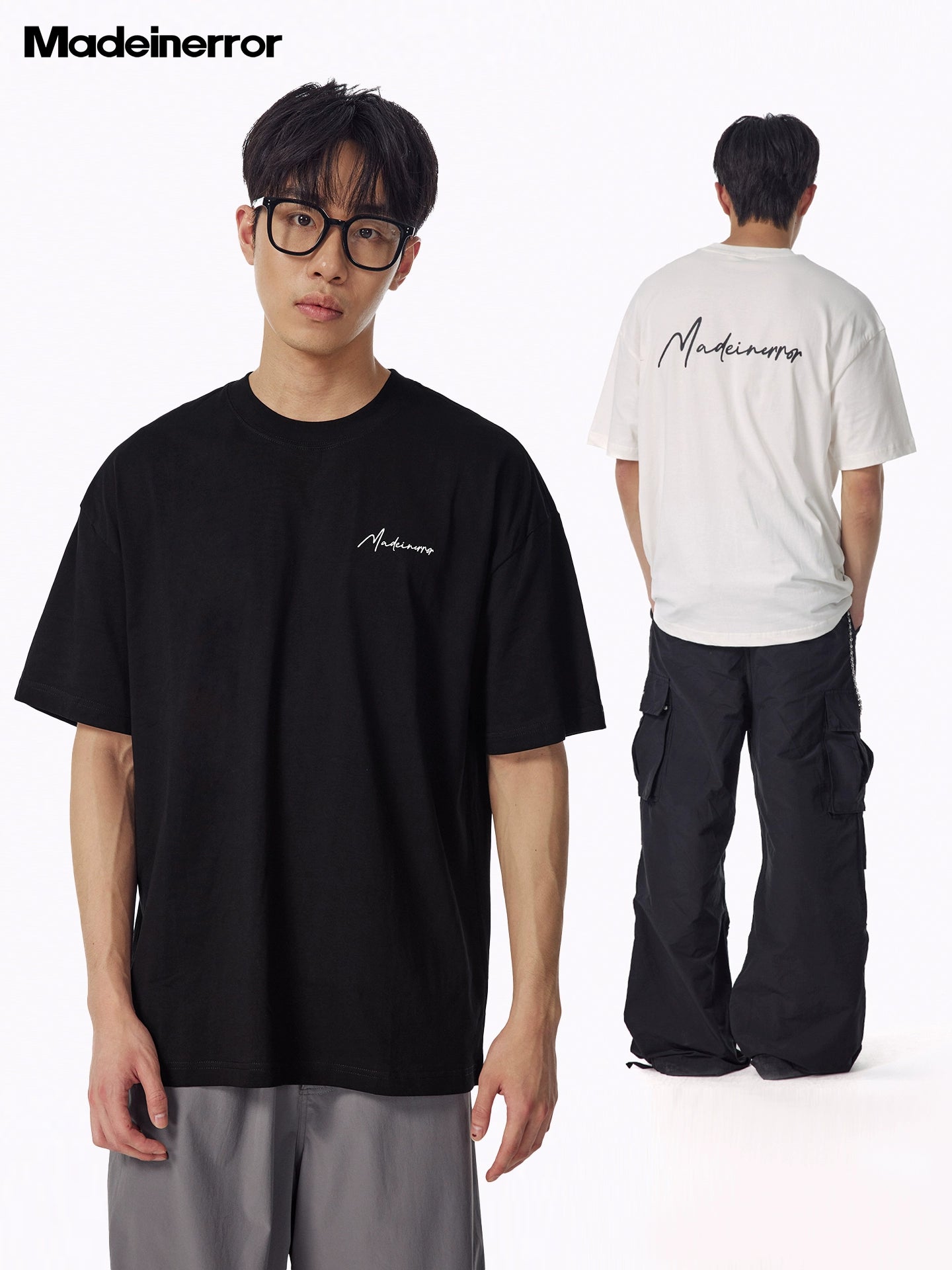 Madeinerror Loose Tide Brand Printed Tee