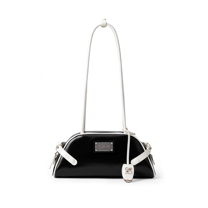 SmoSmos Original Design Bowling Leather Bag