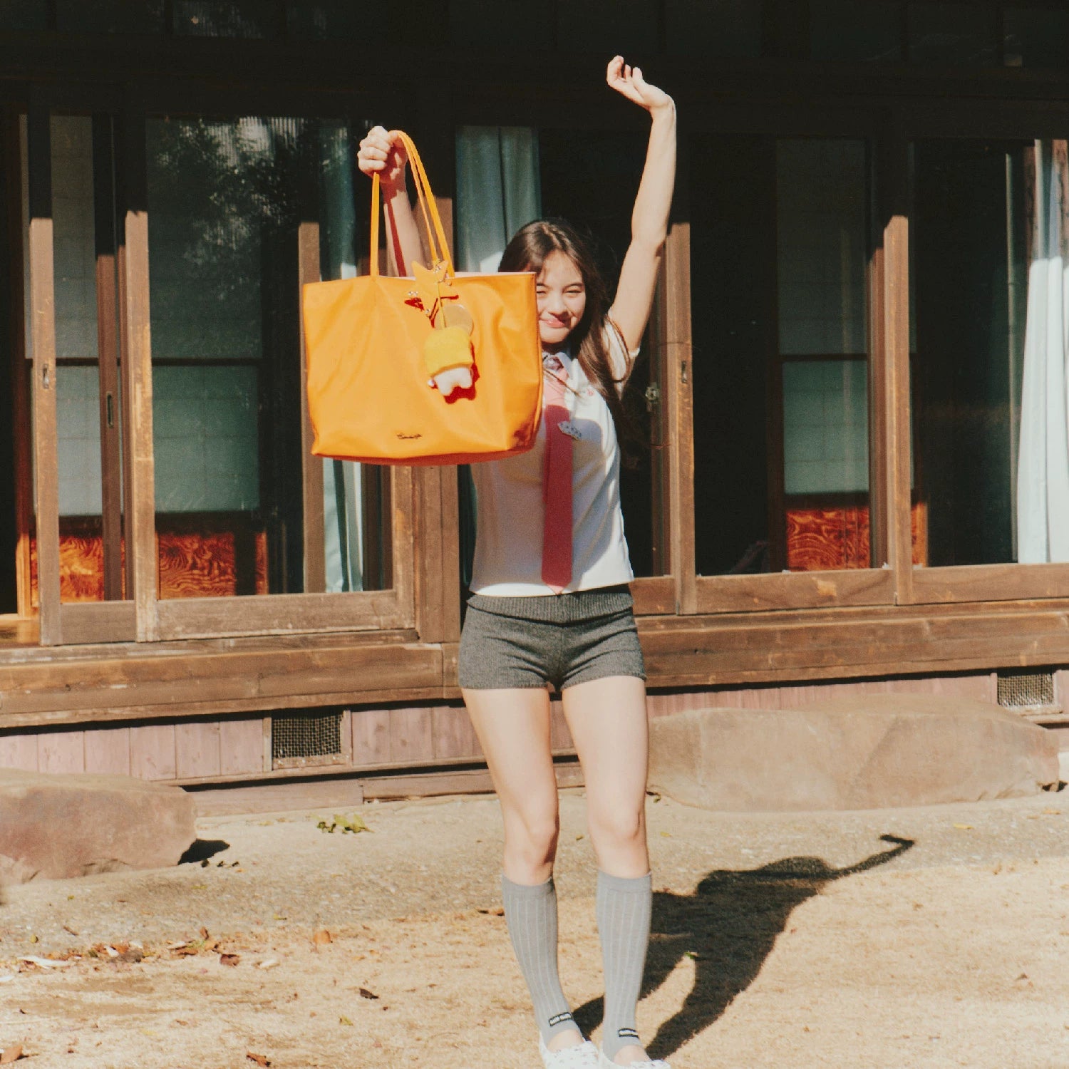 ECODAY Large Capacity Floral Shoulder Handbag