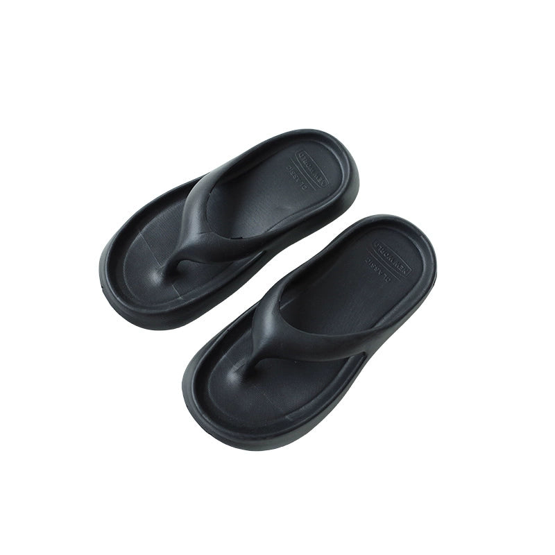 Mooreyu Thick-bottomed Seaside Beach Flip-flops Cool Slippers