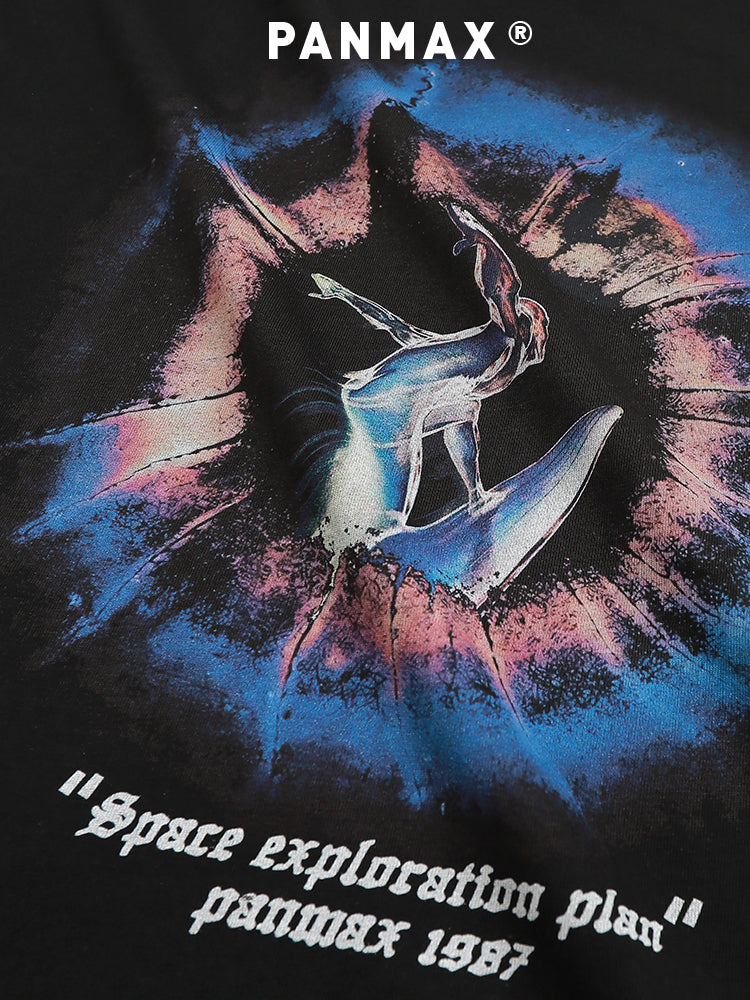 PANMAX American Dark White Ink Digital Printing Tee