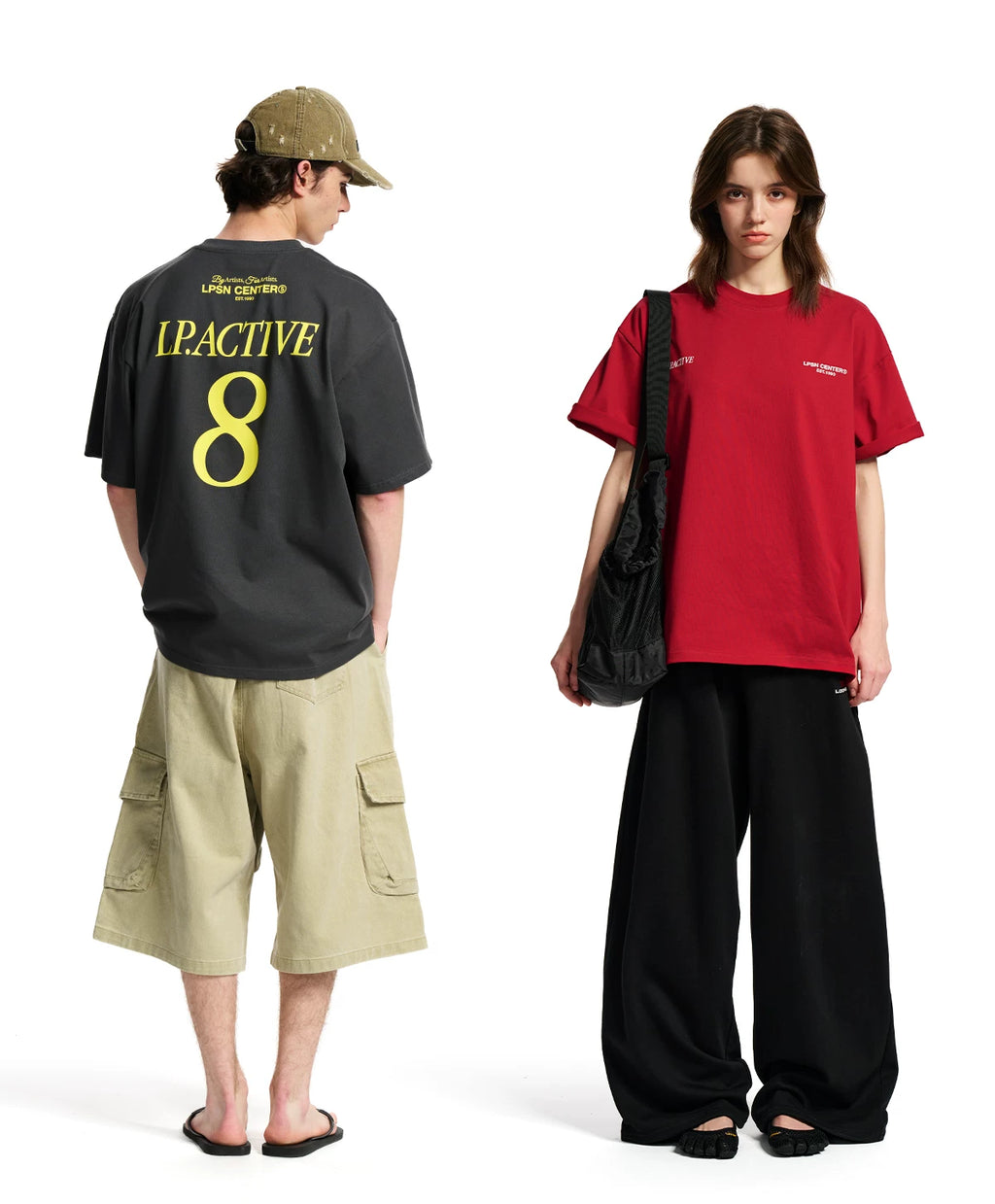 Loopsoon Digital Printing Casual Versatile Tee