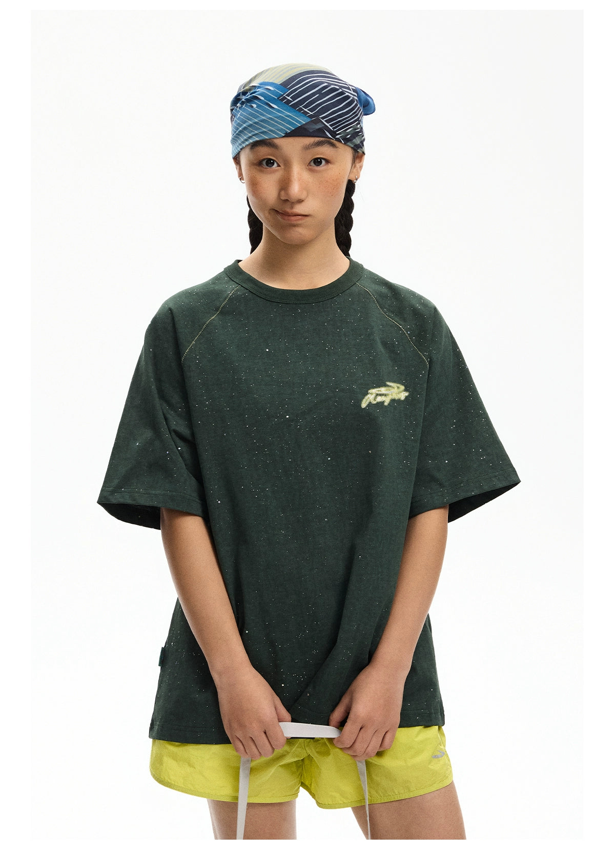 NewJNXS Retro Hot Silver Printing Tee