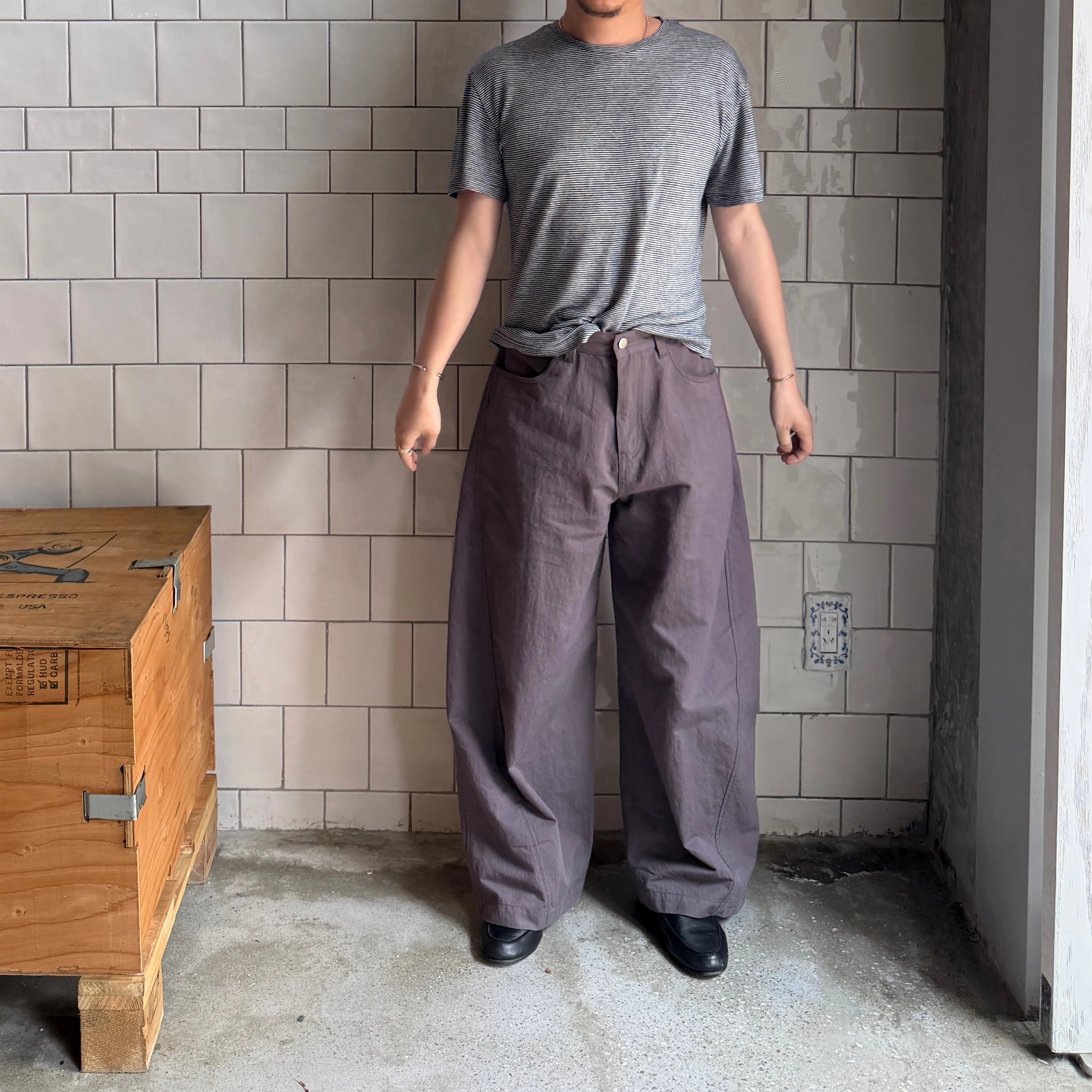 Anniehall Loose Casual Scimitar Pants