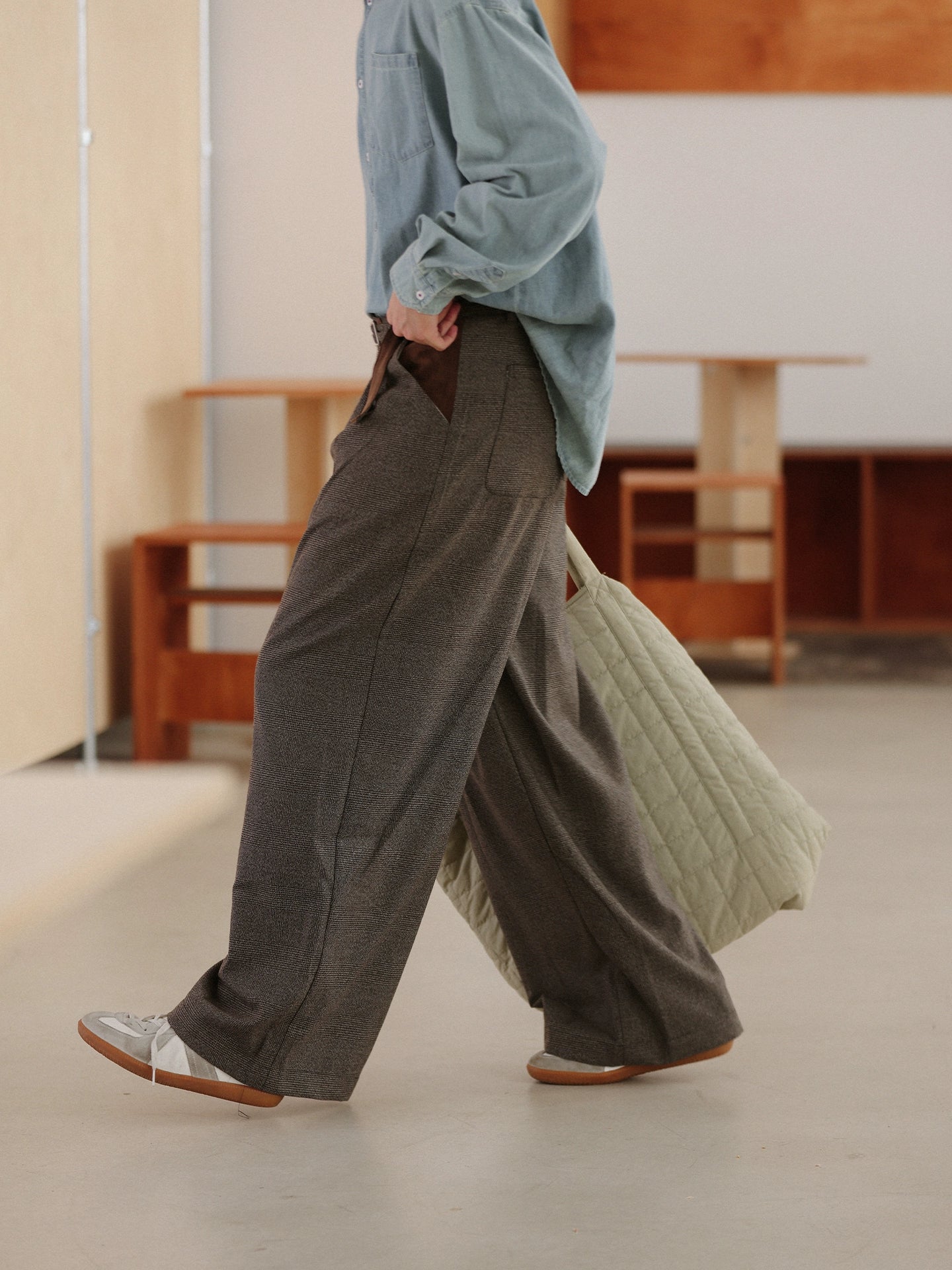 NOEARS Vintage Loose Straight Casual Pants