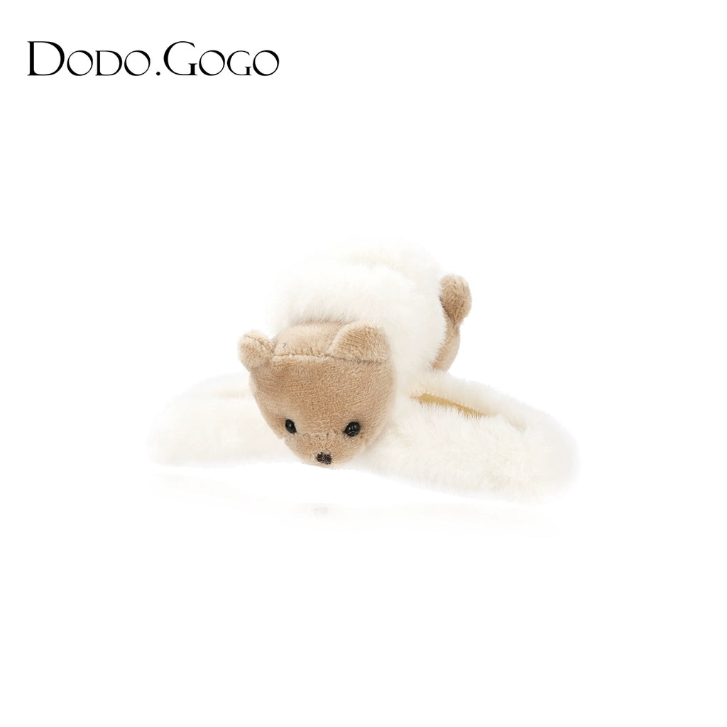 Dodogogo Cute Bear Fluffy Hair Scratching