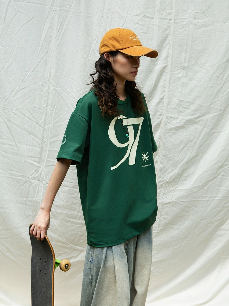 Mentmate Small V-neck Sports BF Neutral Casual Tee