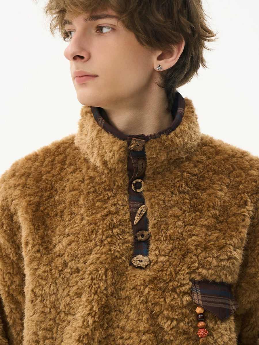 CNEW Vintage Patchwork Sweater