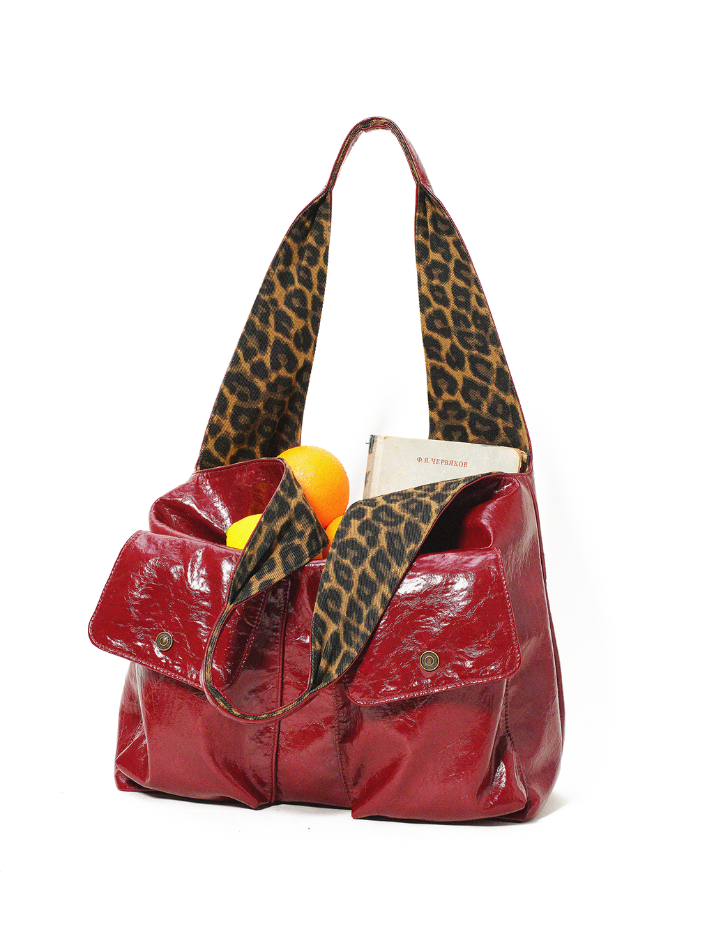 Momogigi Textured Folded Paper Textured Large Capacity Tote Bag