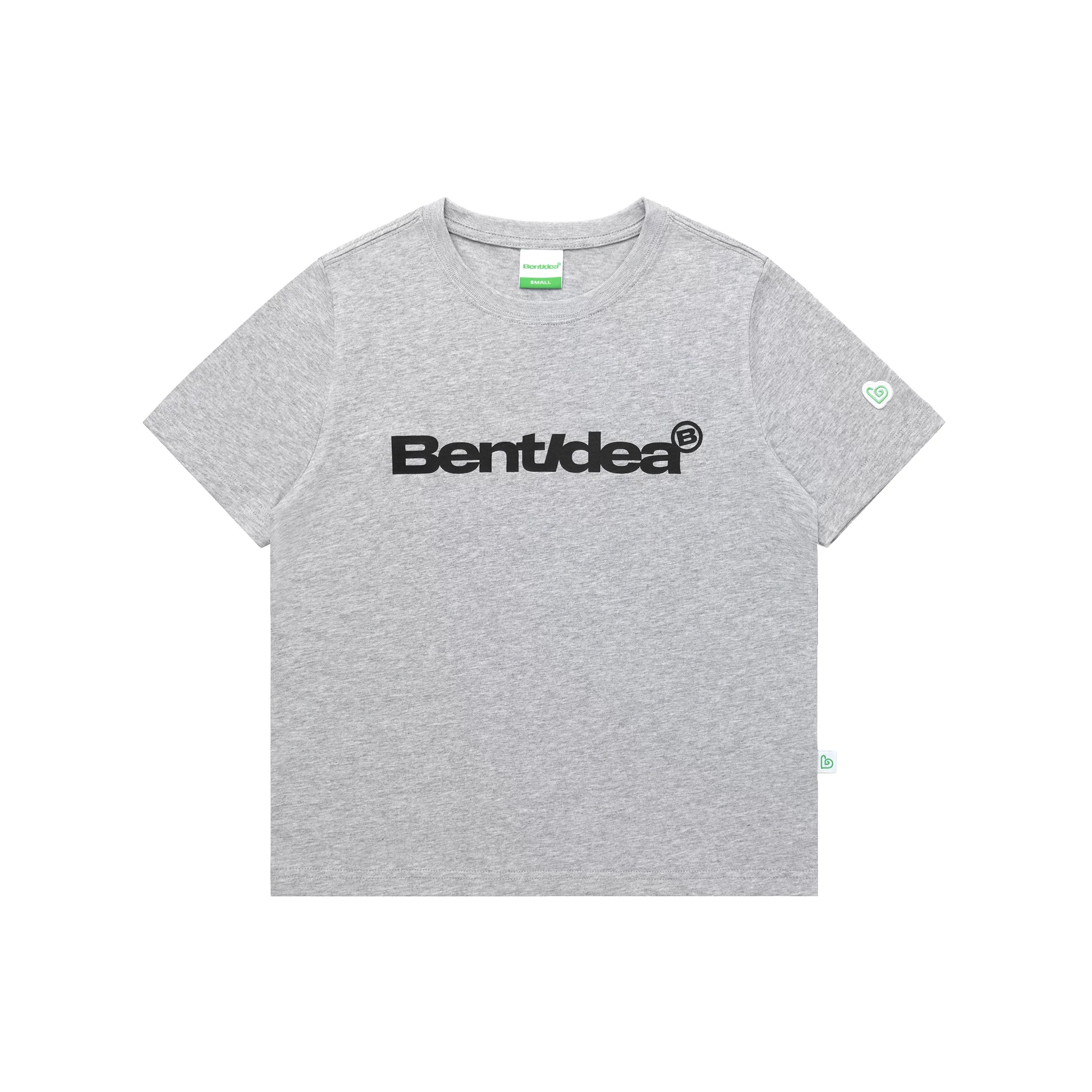 BENT IDEA Slim Fit Standard Font Logo Printed Tee