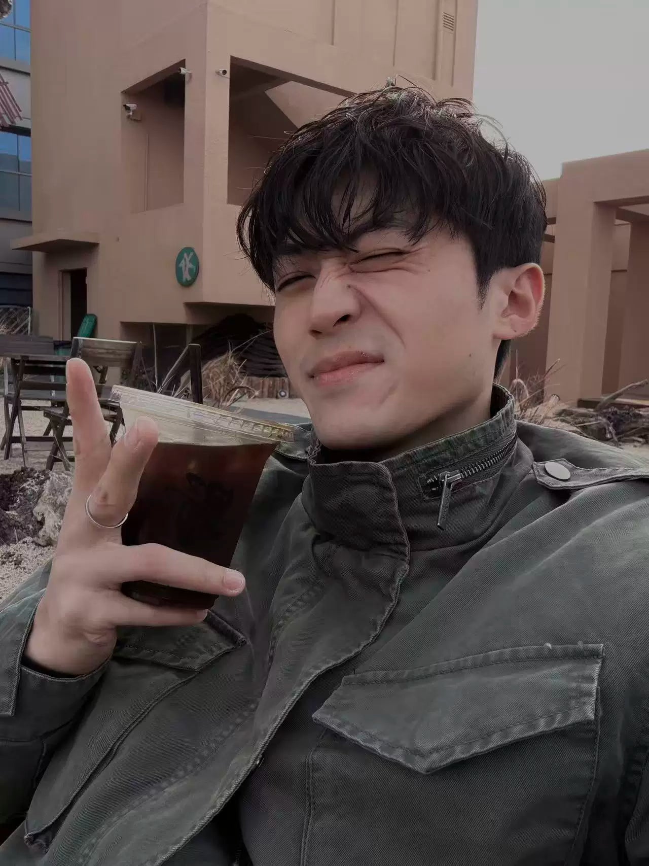 ZOZOFOREST Velvet Heavy Industry Stand-up Collar Mountain Carving Jacket