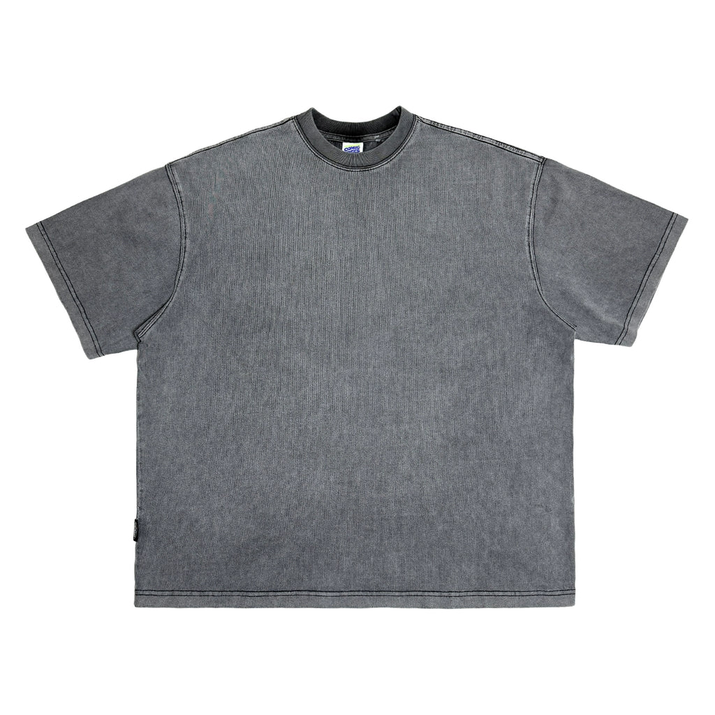 ComicTree Washed Crew Neck Versatile Tee