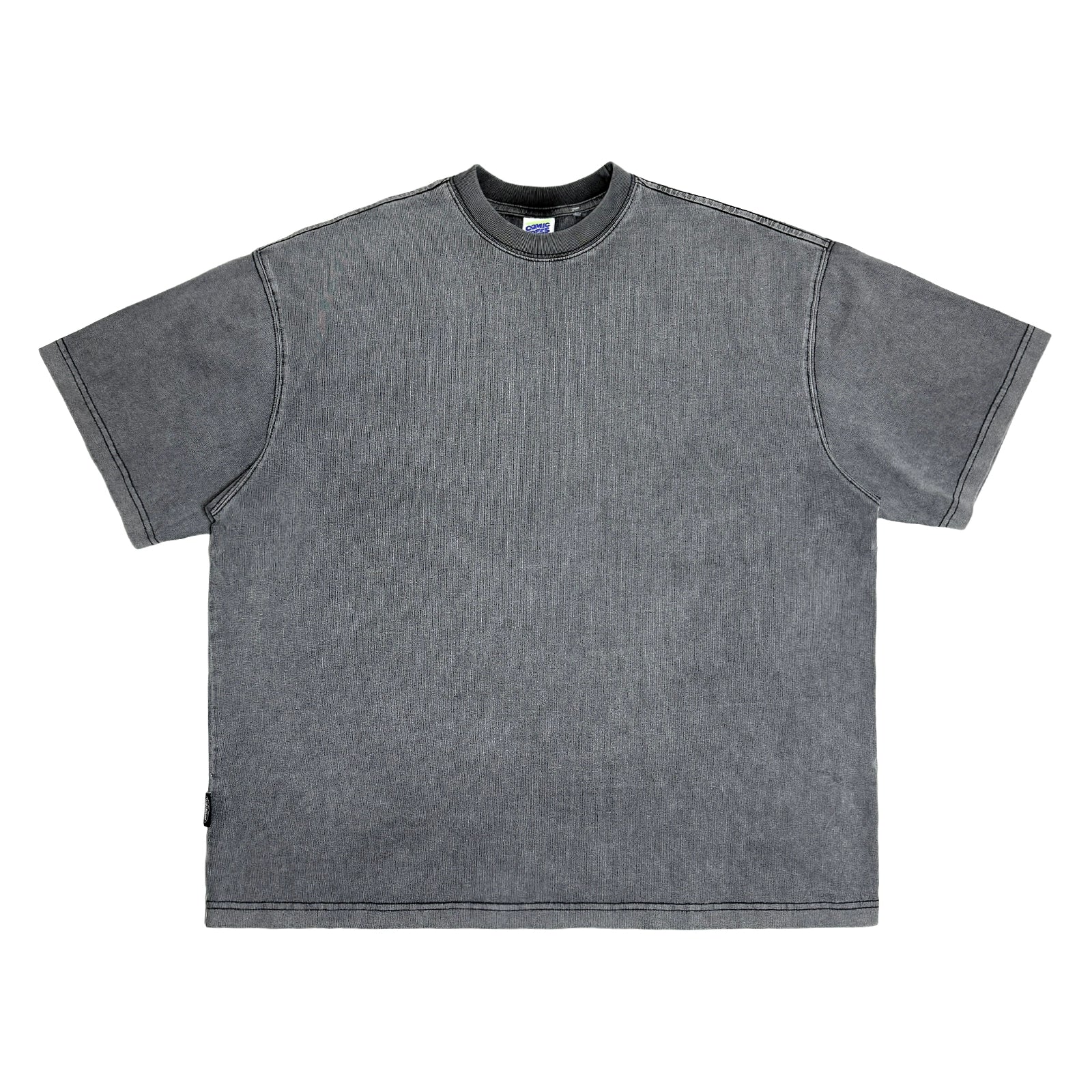 ComicTree Washed Crew Neck Versatile Tee