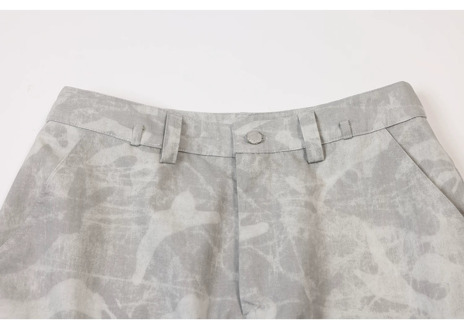 Ablueberry Camouflage Loose Straight Overalls
